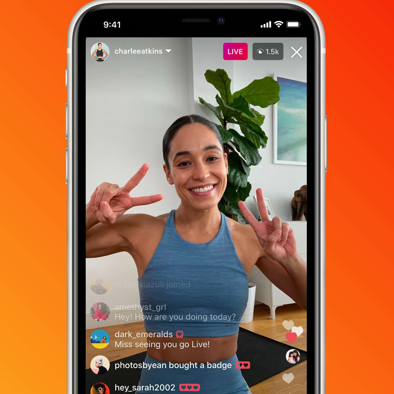 INSTAGRAM LIVE