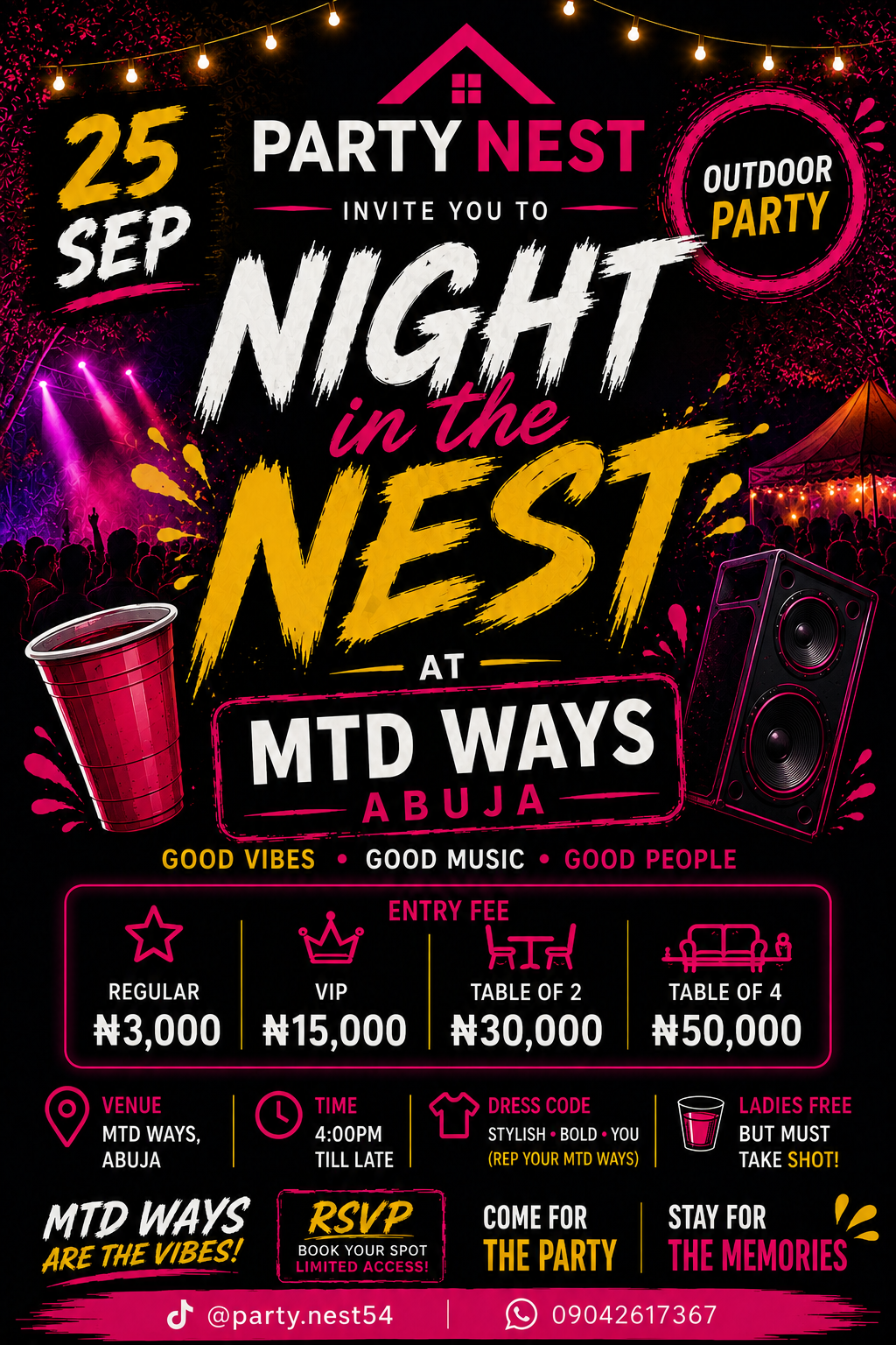 NIGHT AT THE NEST